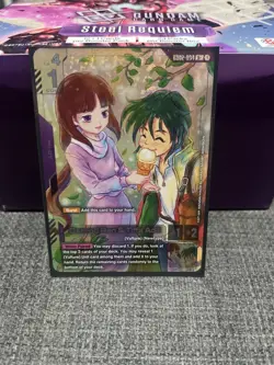 GUNDAM CARD GAME GD02-094 R+ GARROD RAN & TIFFA ADILL - FOIL - GD02 - Image 3
