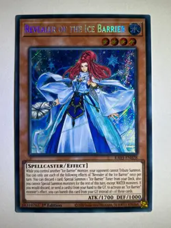 Revealer Of The Ice Barrier RA03-EN028 Secret Rare 1st Edition YuGiOh Card - Image 1
