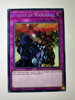 Rivalry of Warlords RA03-EN075 Secret Rare 1st Edition YuGiOh Card - Image 1