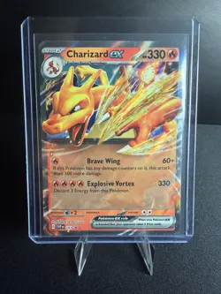 Pokemon Black Star Promo Cards #161 Charizard ex - Image 1