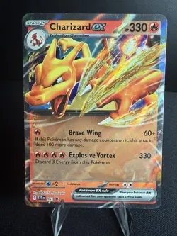 Pokemon Black Star Promo Cards #161 Charizard ex - Image 3