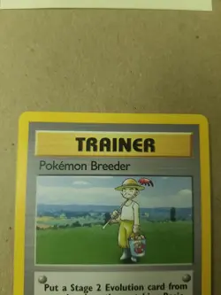 Pokemon Breeder 76/102 - Base Set - Rare - VINTAGE WOTC Pokemon Card - NM/LP - Image 2