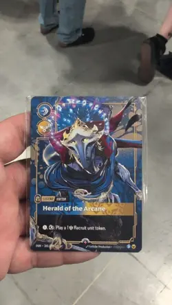 Riftbound VIKTOR Herald Of The Arcane METAL Card Houston Prize Wall Promo 1/35 - Image 1