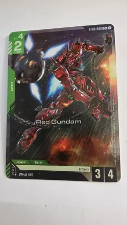 Gundam Card Game ST06-006 Red Gundam C+ - Image 1