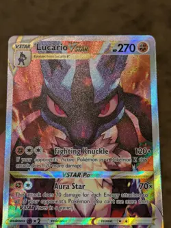 Lucario VSTAR Promo SWSH: Sword & Shield Promo Cards SWSH291 LP + - Image 3