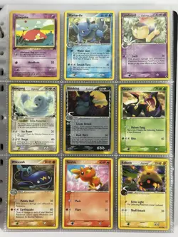 Pokemon Card Collection VTG Binder Holo Rare 1st E-Reader WoTC Delta Nidoking - Image 1