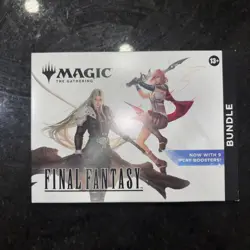 Magic The Gathering MTG Final Fantasy Play Booster Bundle Factory Sealed Box - Image 1