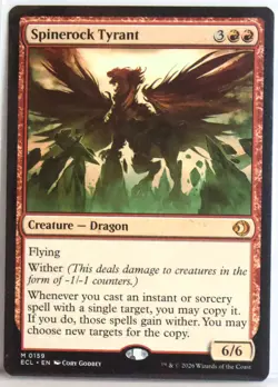 Spinerock Tyrant [New, Near Mint] MTG Mythic Rare {Lorwyn Eclipsed} - Image 1