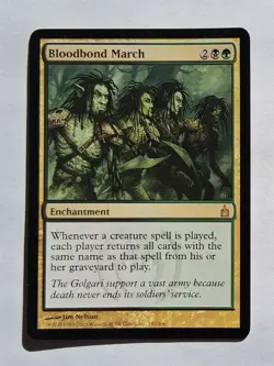 Magic MTG - Bloodbond March - Ravnica City of Guilds - LP - Image 1