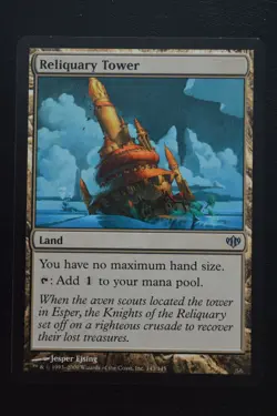Magic The Gathering MTG RELIQUARY TOWER Conflux LP Lightly Played - Image 1