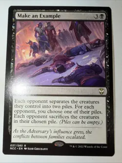 Make an Example Commander: Streets of New Capenna Regular - Image 1