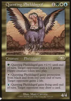 MTG Magic the Gathering Questing Phelddagrif (1469/1703) Mystery Booster NM - Image 1
