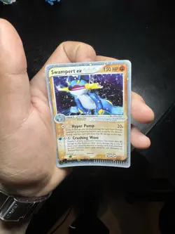 Pokemon Swampert ex Holo Rare EX Team Rocket Returns 95/109 150 HP English - Image 4