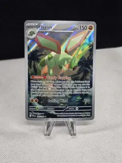 2025 Pokemon Phantasmal Flames FLYGON 101/094 Illustration Rare - Image 1