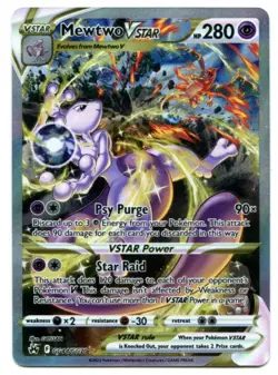 Pokemon TCG Mewtwo VSTAR GG44/GG70 Crown Zenith Galarian Gallery NM - Image 1