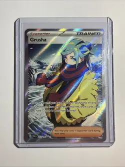 Pokemon - Grusha Full Art Trainer - Paldea Evolved 253/193 - Ultra Rare L3 - Image 1