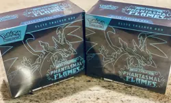 Sealed Pokemon Mega Evolution Phantasmal Flames ETB Elite Trainer Box X (TWO) - Image 1
