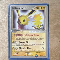 Pokemon Jolteon ex 109/113 World Championships 2007 - Image 1