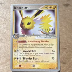 Pokemon Jolteon ex 109/113 World Championships 2007 - Image 3