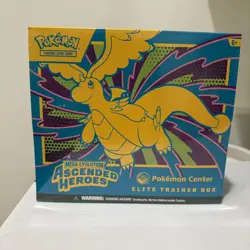 Mega Evolution Ascended Heroes Pokemon Center Elite Trainer Box ETB New SEALED!! - Image 1