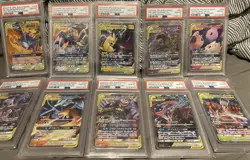 Pokemon 2019 Tag Team GX All stars PSA 10 Bundle - Image 1