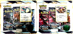 Pokemon Chilling Reign 3 Pack Blister Promo (Set Of 2) Sealed - Image 1