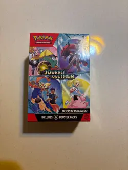 Pokemon TCG Journey Together Booster Bundle Factory Sealed New 6 Packs - Image 1