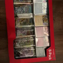 Pokemon TCG: Prismatic Evolutions Costco Mini Tins 8 Pack - New & Sealed - Image 3