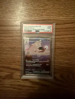 Pokemon Charizard ex 199/165 Scarlet & Violet 151 Special Illustration Rare PSA… - Image 1