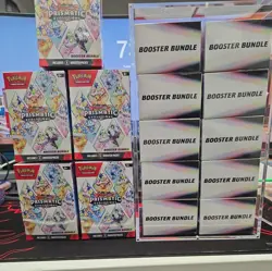 Pokemon Scarlet & Violet Prismatic Evolutions Booster Bundle -Factory Sealed!- - Image 1