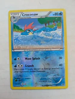 Croconaw 16/119 Reverse Holo Pokemon TCG Phantom Forces NM - Image 1