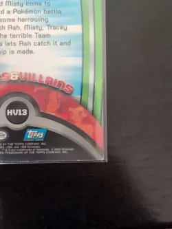 2000 Topps Pokemon TV Animation Series 3 Heroes & Villains Lapras #HV13 LP - Image 3