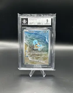 Pokemon Squirtle IR 2023 Scarlet & Violet 151#170 BGS 9 - Image 1
