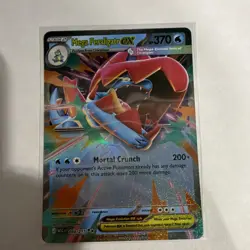 Pokemon Mega Feraligatr EX 043/217 Full Art Holo Rare Stage 2 Water HP 370 TCG - Image 1