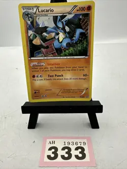 Lucario BW85 PR-BLW Holo Promo BW Black Star Promos Pokemon NM - Image 1