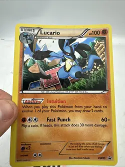 Lucario BW85 PR-BLW Holo Promo BW Black Star Promos Pokemon NM - Image 3