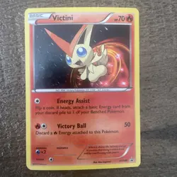Victini XY Black Star Promos XY189 Holo Promo Pokemon TCG NM Free Shipping - Image 1