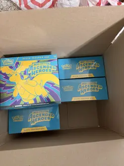 6x LOT - Pokemon Ascended Heroes ETB Elite Trainer Box NEW & SEALED **IN HAND** - Image 1