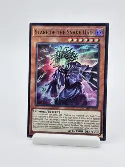 Yu-Gi-Oh! Stare Of The Snake Hair MZMU-EN003 Ultra Rare 1st Ed. - Image 1