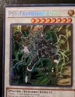 PSY-Framelord Omega RA02-EN028 1st Ed. Secret Rare Rarity Collection II Yu-Gi-Oh - Image 2