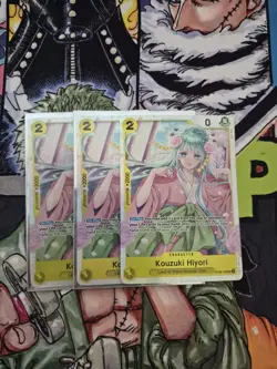 1x Kouzuki Hiyori OP06-106 Wings of the Captain Foil - Image 1