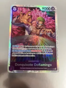 One Piece Donquixote Doflamingo OP10-071 Secret Rare Bandai TCG Royal Blood - Image 1