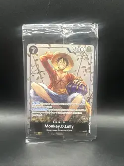 One Piece Monkey D. Luffy P-075 English Promo Tin Set Vol 2 Exclusive Sealed - Image 1