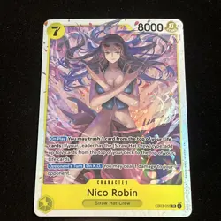ONE PIECE English Nico Robin EB03-055 SR Extra Booster: Heroines Edition - Image 1