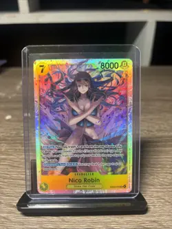 Nico Robin EB03-055 SR Foil English One Piece TCG - Image 1
