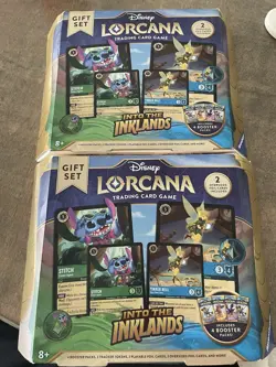 Disney Lorcana: Into the Inklands Chapter Gift Set x2 Lot - Image 1