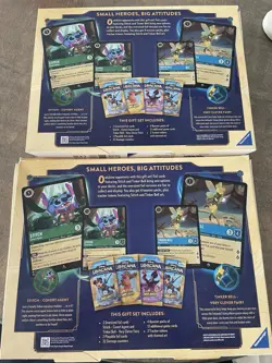 Disney Lorcana: Into the Inklands Chapter Gift Set x2 Lot - Image 3
