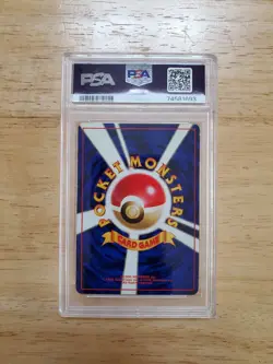 Pokemon PSA 9 Mint 1996 Mewtwo Japanese Base Set Holo Card - Image 2