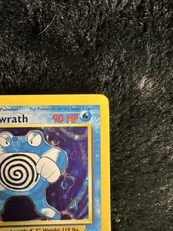 Pokemon Poliwrath 90 HP Holo Rare Base Set Card 13/102 1999 Wizards - Image 5