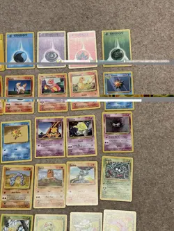 Pokemon TCG Base Set 46 unique cards NM condition -unplayed - Image 3